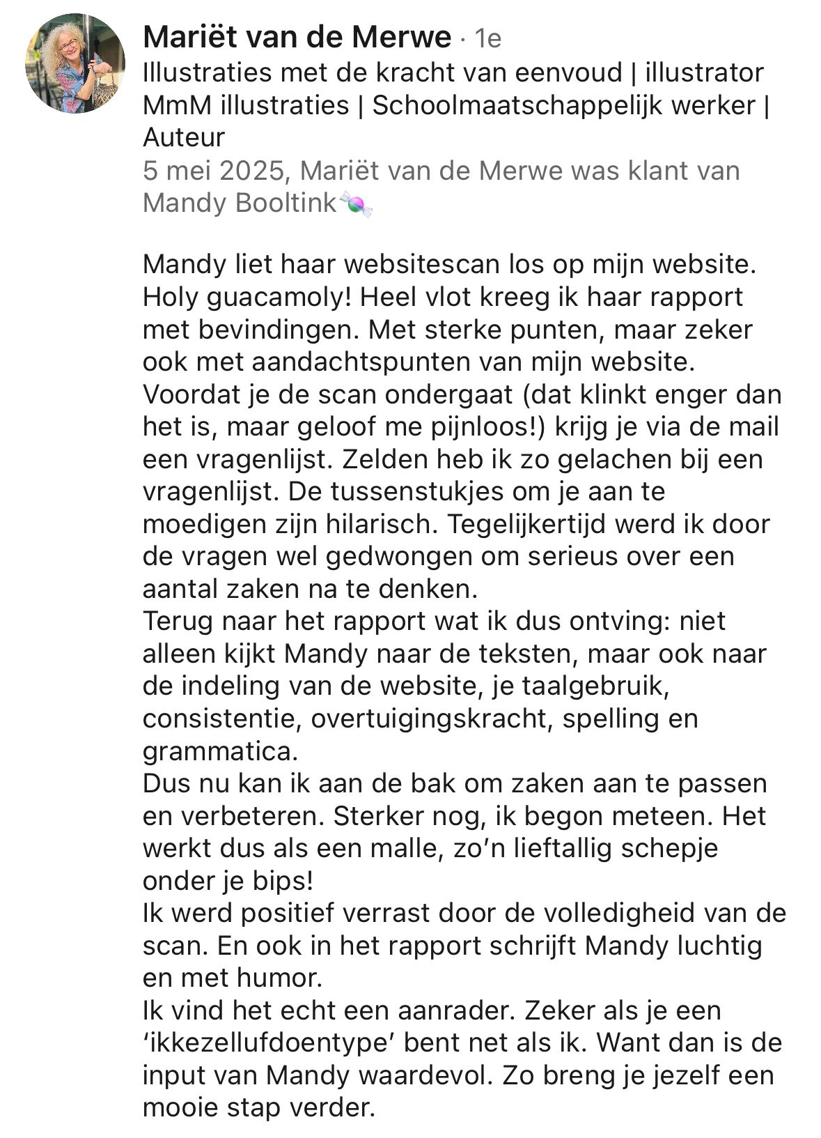 MmM illustraties schrijft een review over TOFFER!